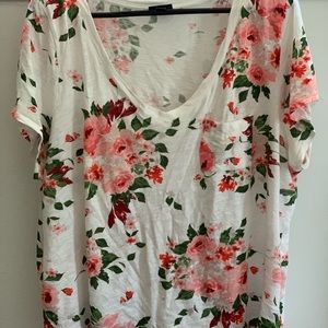 [ TORRID ] | floral tee